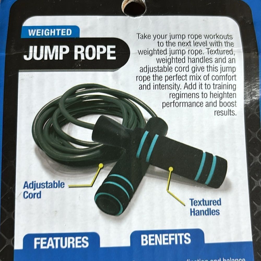 Pro Strength Weighted Jump Rope NEW - Picture 2 of 5